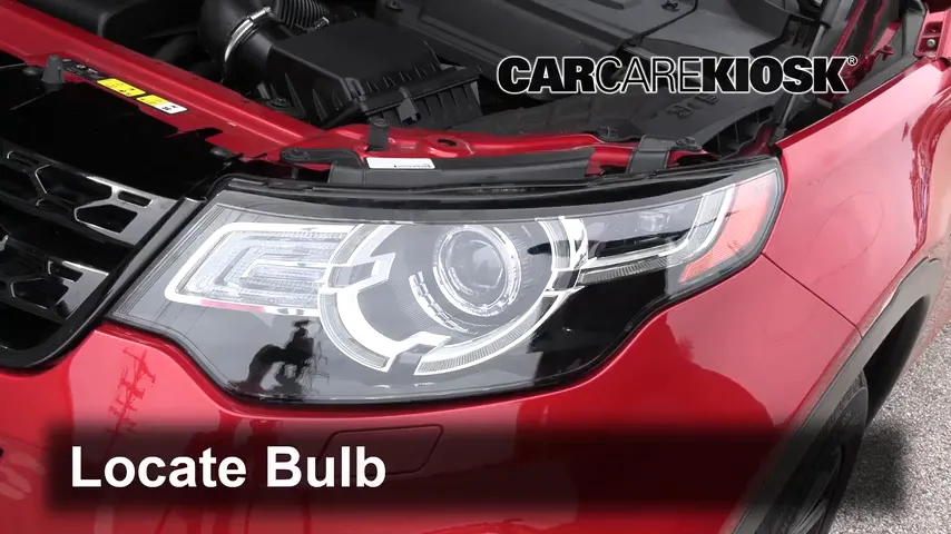 2018 Land Rover Discovery Sport HSE 2.0L 4 Cyl. Turbo Sport Utility (4 Door) Lights Headlight (replace bulb)